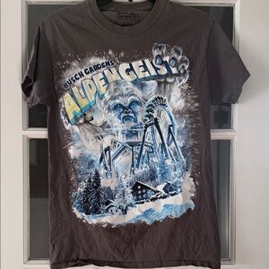 Busch Gardens Alpengeist Graphic T-Shirt - Black